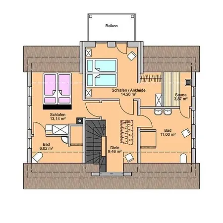 E13 Reetdachhaus 